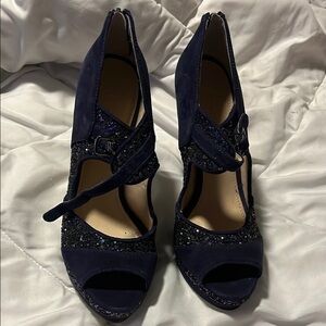 Elegant Navy Women's Heels